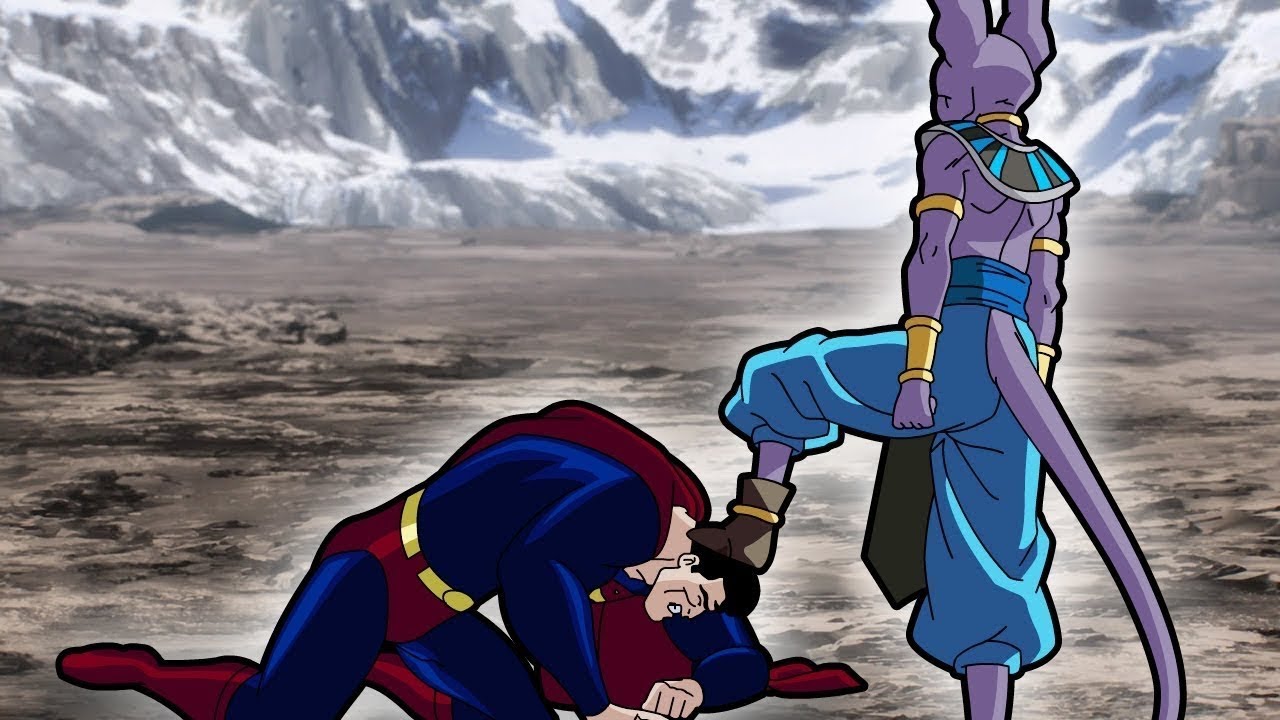 Beerus Vs Superman Animation YouTube