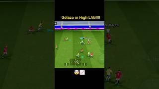 How to score in high LAG 🥵🥵🥵 #lowdevice #efootball #division1 #gameplay