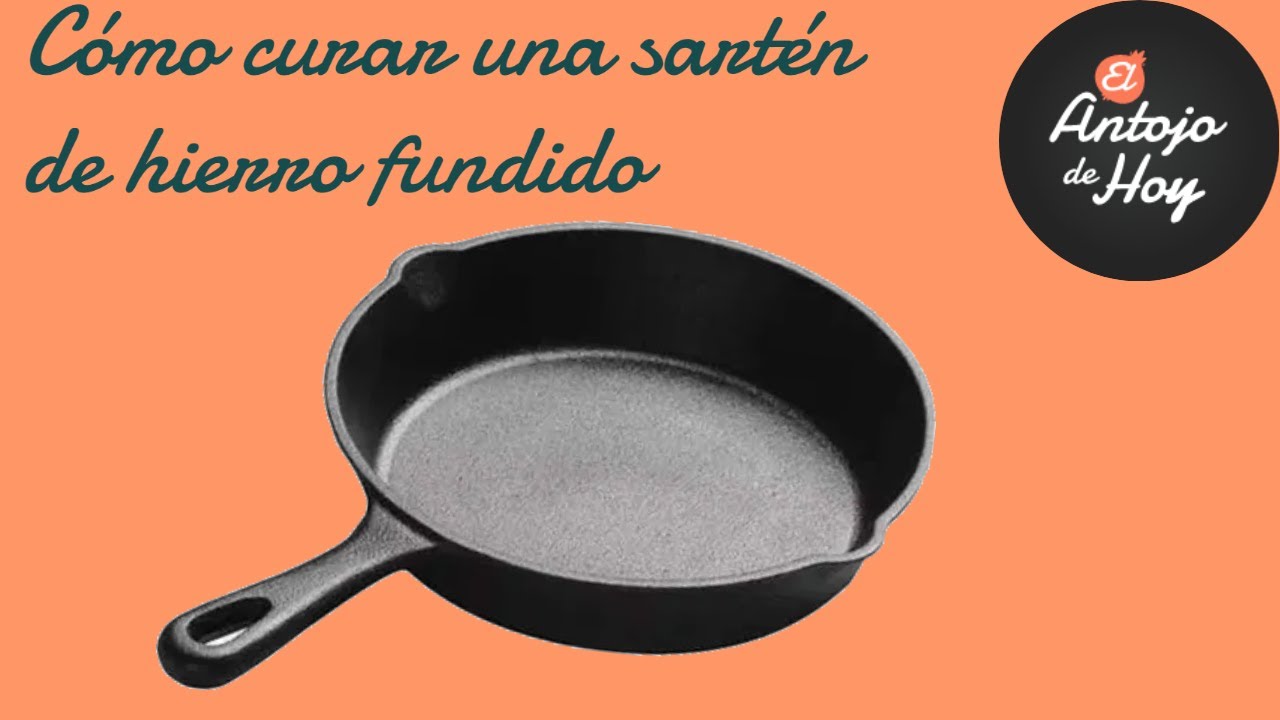 Cómo curar una sartén de hierro
