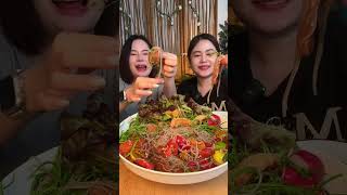 This Is A Dish My Younger Sibling Requested Y Salmon Salad With Pickled Salmon, Served With ...