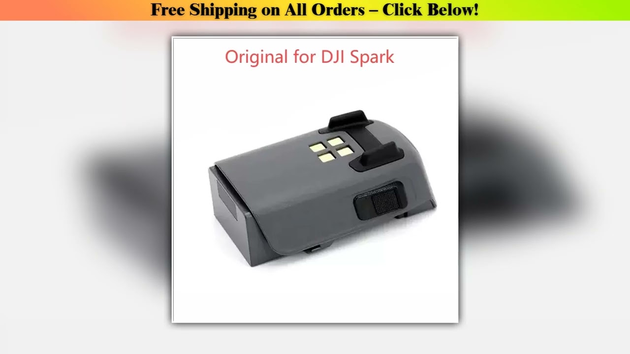 New Original Battery for DJI Spark Drone Battery 1480mAh 11.4V UAV Battery Wholesale Best Quality