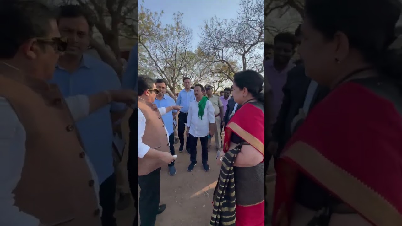 Free Helicopter ride for government school children sponsored by minister 