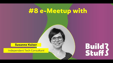 #8 e-Meetup | Susanne Kaiser - Designing a Serverless Application with Domain Driven Design