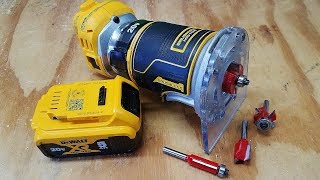 DeWalt 20V Max XR Cordless Compact Router Review