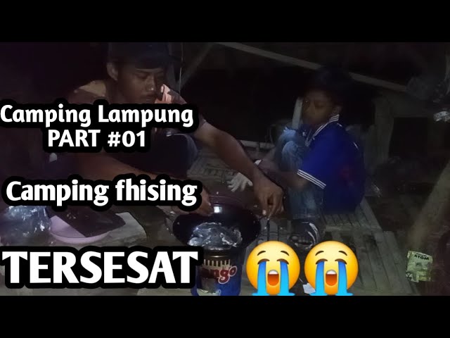 Camping Fhising‼️ bermalam di pinggir sungai karena tersesat  #camping class=