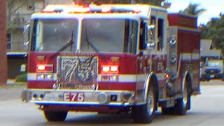 OCFA Engine 75 responding