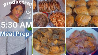 Starting At 5:30 AM | Housewife Morning Routine |  Cooking Nigerian 🇳🇬 Food