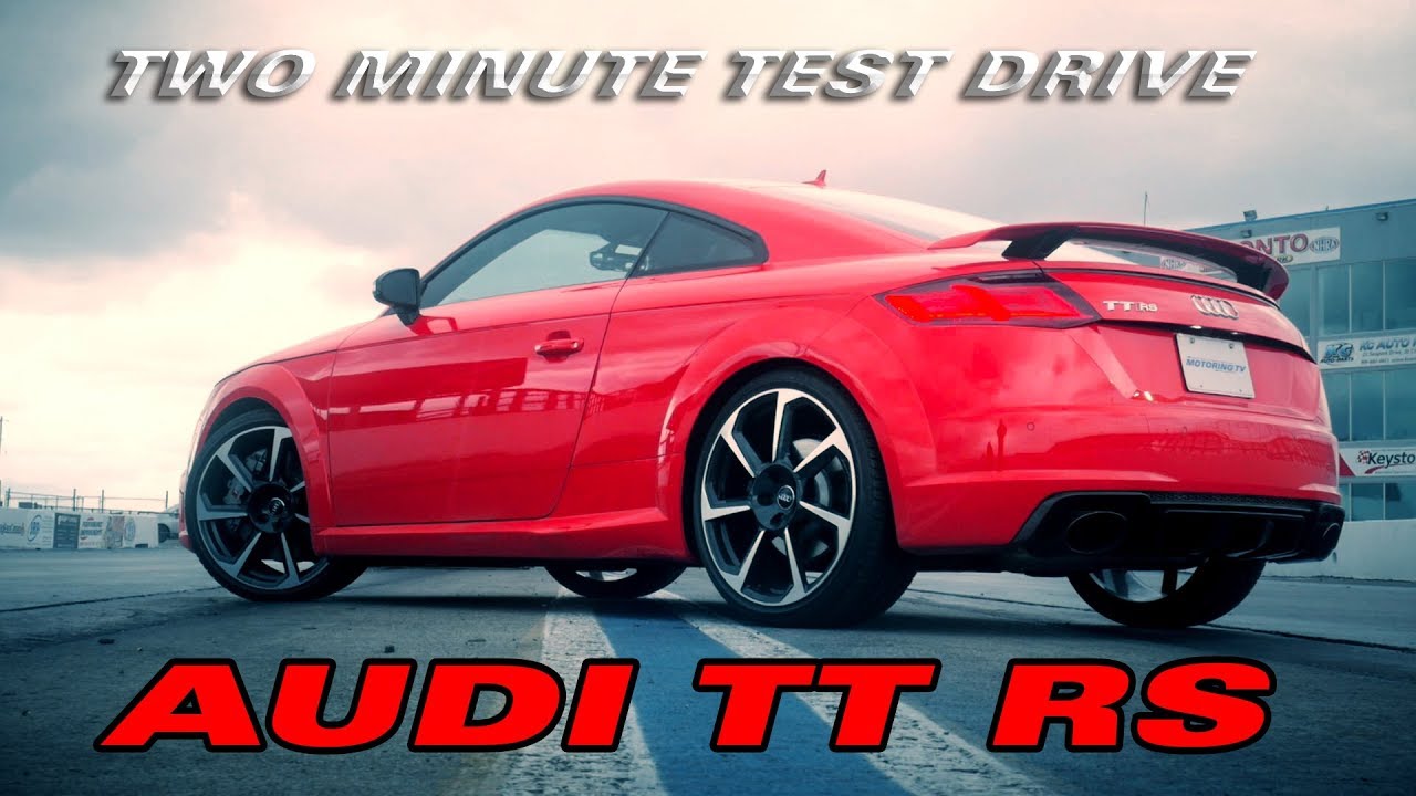 2 Minute Test Drive: Audi TT RS