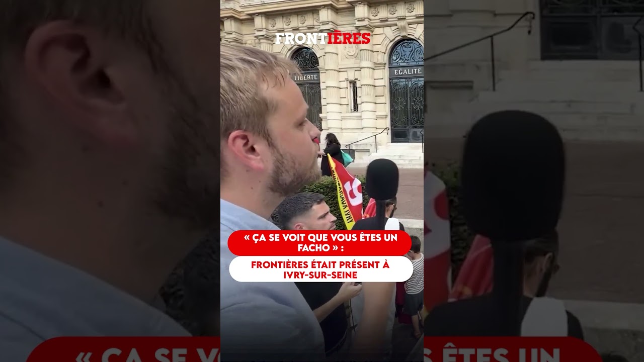 "ça se voit que vous êtes un facho" : Frontières était présent à Yvry-Sur-Seine