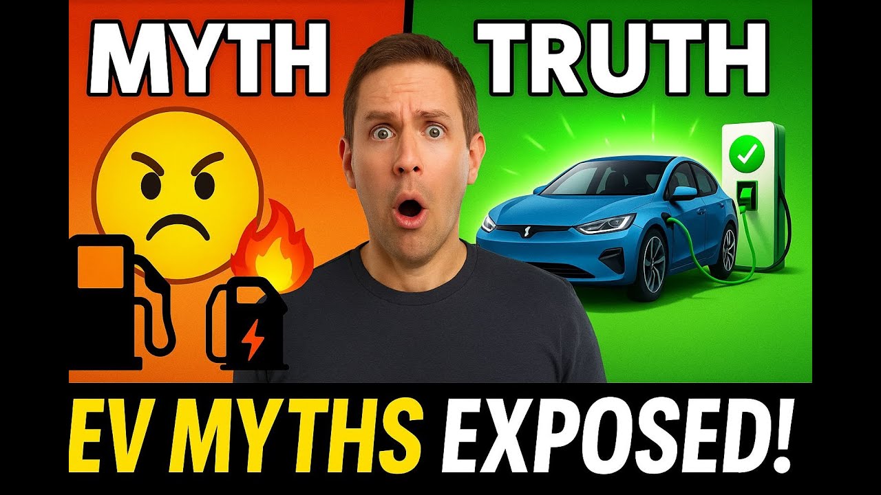 EV Myths People Still Believe — Busted in 60 Seconds ⚡