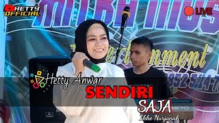 SENDIRI SAJA - IKKE NURJANAH || COVER HETTY ANWAR || ARR MUSIK ANDRIKHAN