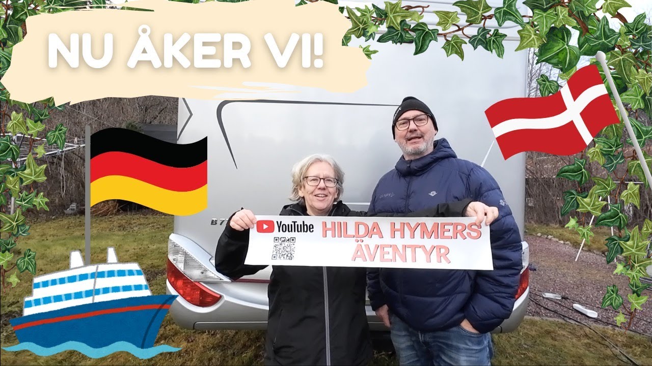 Europaäventyret 1 | VLOGG Genom Danmark mot Tyskland