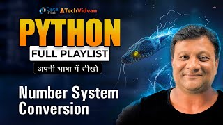 Number System Conversion in Python in Hindi | Python Number System Part-2 | Python for Beginners
