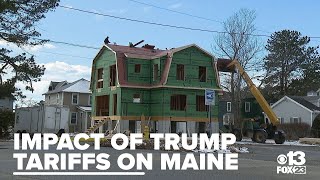 Maine builders brace for cost hikes as Trump tariffs hit construction industry