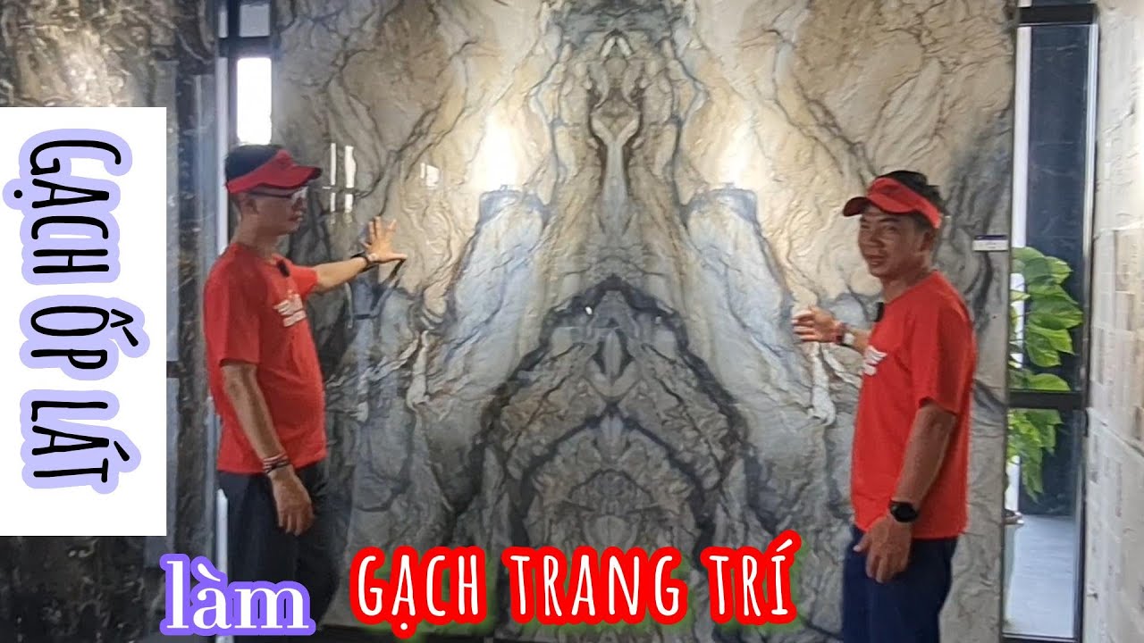 Mẫu gạch ốp tường phòng khách đẹp năm 2022 và cách... - youtube