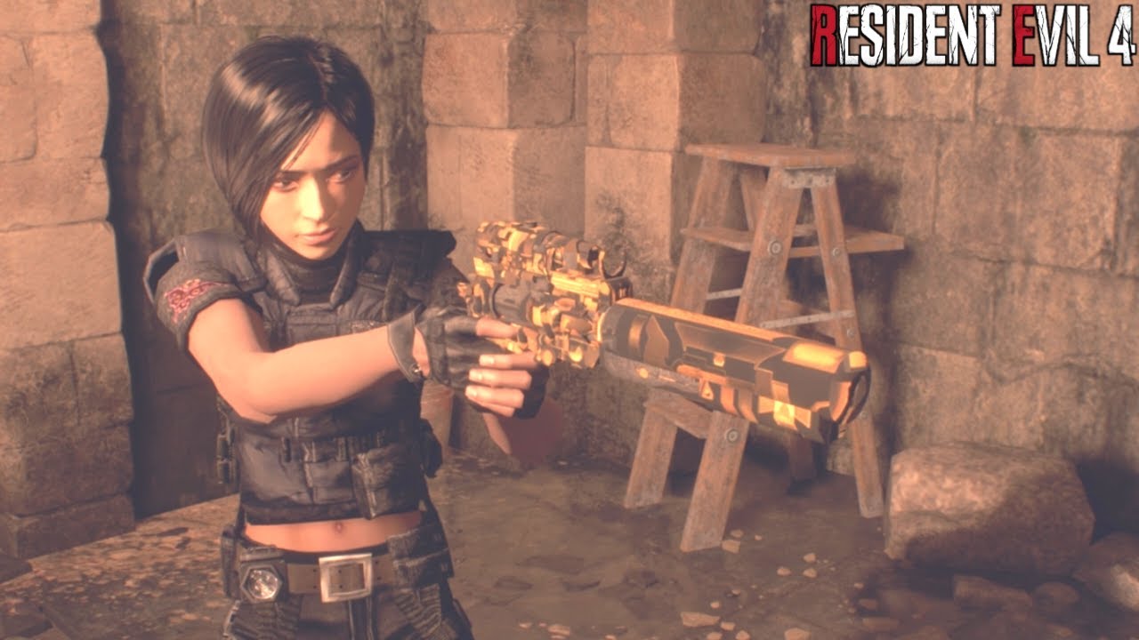 Kuro Auxiliary Pistol VS All Bosses Separate Ways - Resident Evil 4 Remake Separate Ways