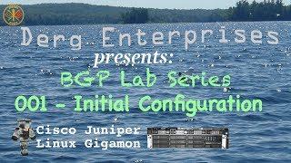 BGP Lab 001 Initial Configuration