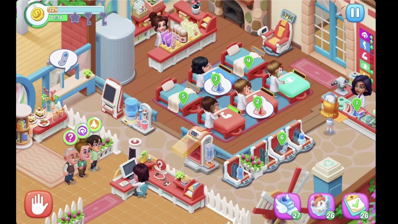 Happy Hospital Level 38 💉🩺🚑 ➖ Amsterdam ➖ FULL STORY ➖ CaroGamesNL