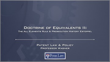 Lecture 15 - Doctrine of Equivalents 2