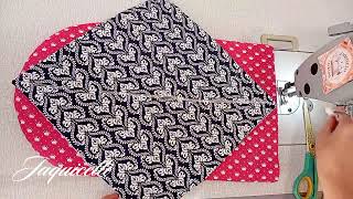 Peça Feita Com Dois Quadrados Ideia Fácil E Econômica Para Presentear Costura Para Iniciantes