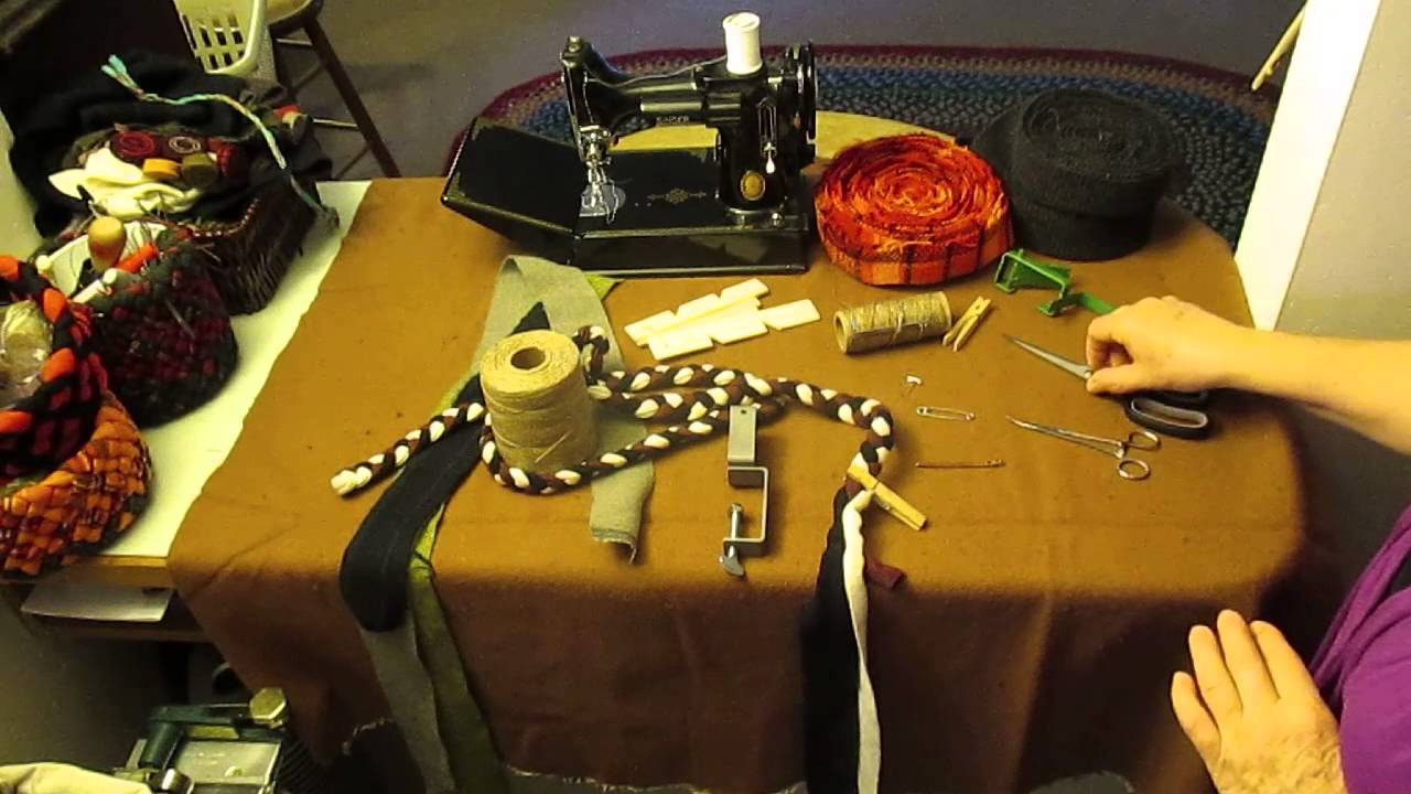 Braiding Rugs with Val Introduction to Tools YouTube
