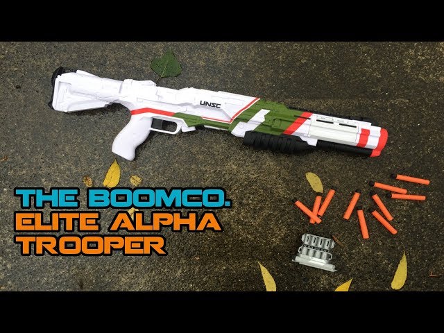 GOING OUT WITH A FIGHT! || BOOMco. Halo Blaze of Glory M45D Review