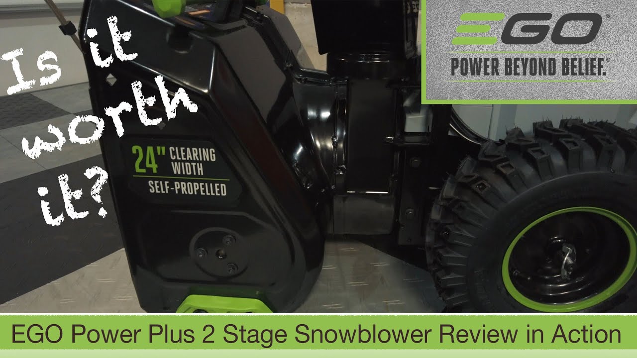 Ego Power Plus 2 Stage Snowblower Review in 4K YouTube