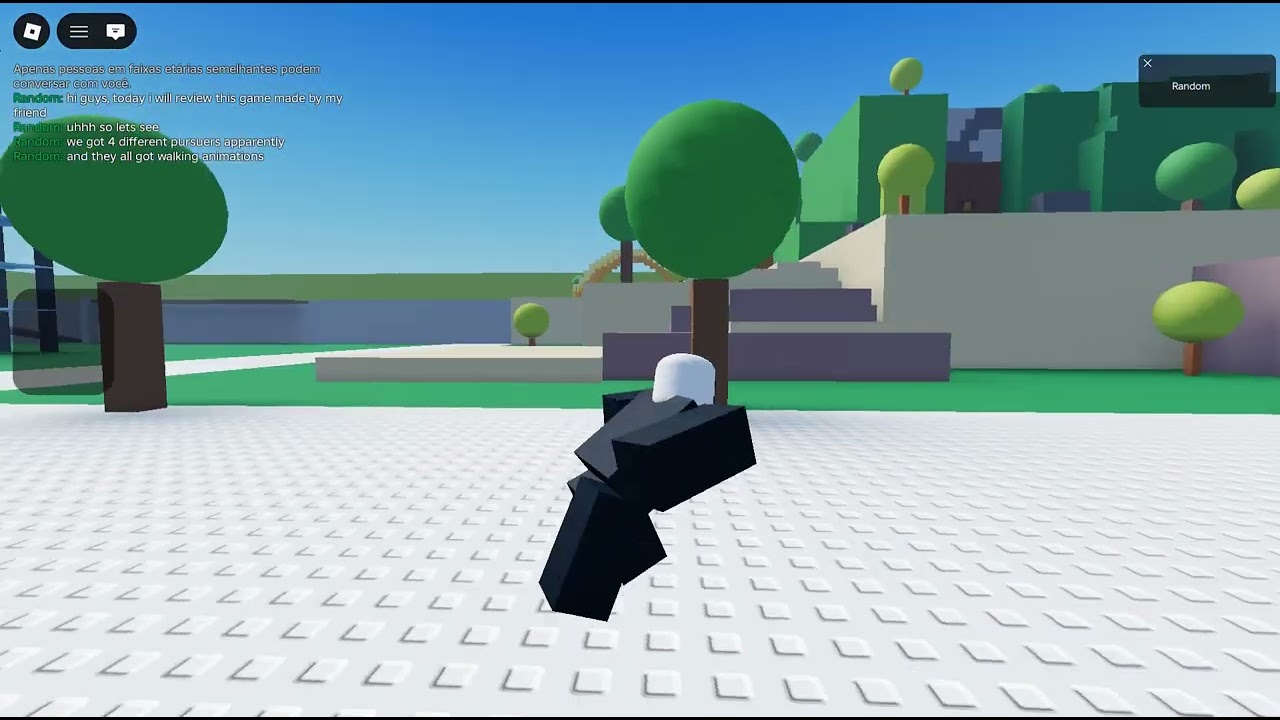 checking my friend's game!