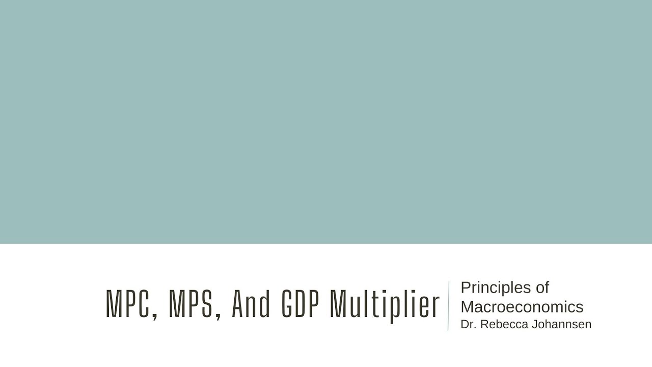 22  MPC MPS and GDP Multiplier