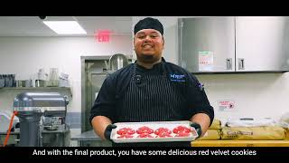 Sweet Treat Spotlight: Red Velvet Cookies with Hernan in Culinary Arts!