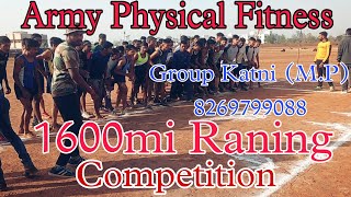 1600mi Running Competition ||  Physical Fitness Group Katni (M.P) Lal Murum ground Katni