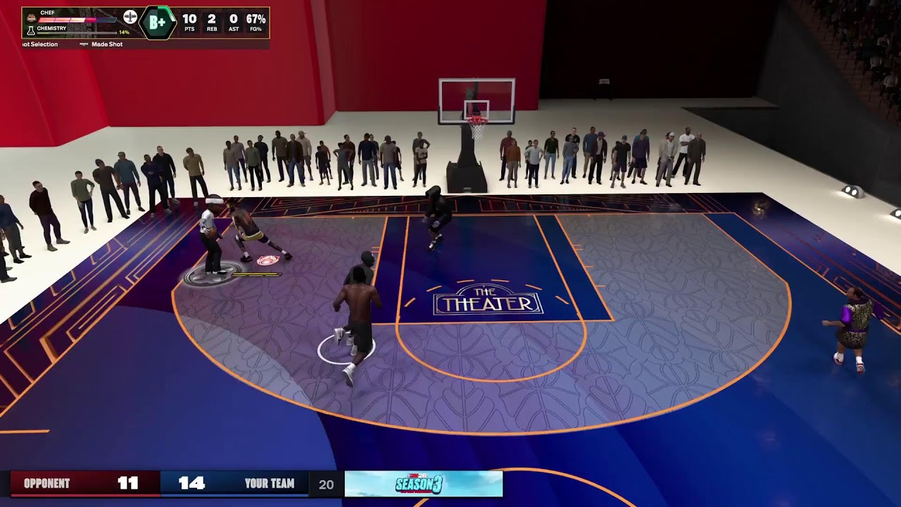 Nba2k26 : Road to Starter1 part 3 REP UP ANIMATION