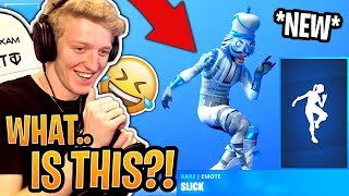 Tfue Reacts to *NEW* Slick Emote \& BUYS His *OG* Batsickle Pickaxe Back! - Fortnite Moments