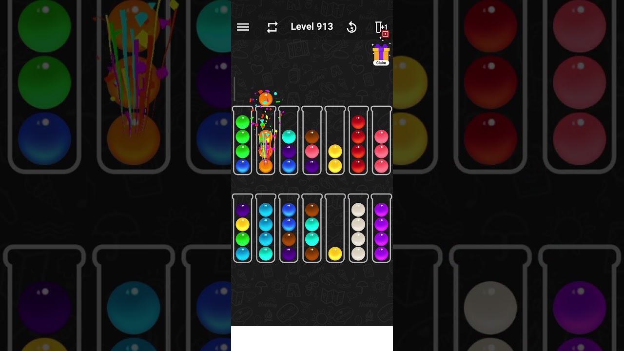 Level 913 of Ball Sort Color Puzzle