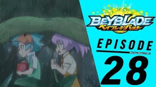 BEYBLADE BURST Episode 28: Gunung! Sungai! Pengembaraan Ribut yang Dahsyat!