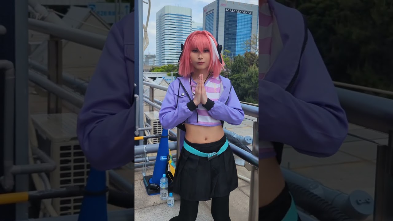 ニコ超でコスプレしてエジプトダンス踊ってみた！ #コスプレイヤー #コスプレ #shorts #中性レイヤー #アストルフォ