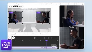 How to Track Multiple (2-5+) Speakers Automatically in your Short Clips | Choppity Tutorial
