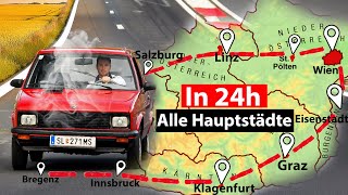 Schaffe Ich Es Alle 9 Hauptstädte In 24 Stunden Mit Dem Schlechtesten Auto Der Welt Zu Besuchen??