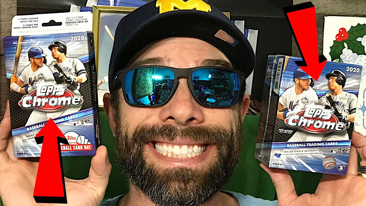 New Release!!! 2020 Topps Chrome Baseball Cards!!! Blaster Boxes & Hanger Retail Opening