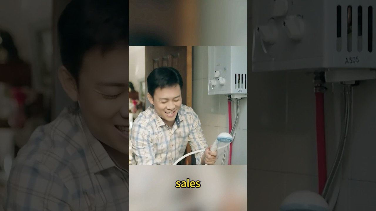 A man giving away free water hoses at the market unexpectedly becomes a millionaire.