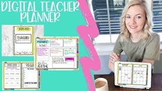 Digital Teacher Planner-  2020-2021- How To Edit Video- Back To School Organization