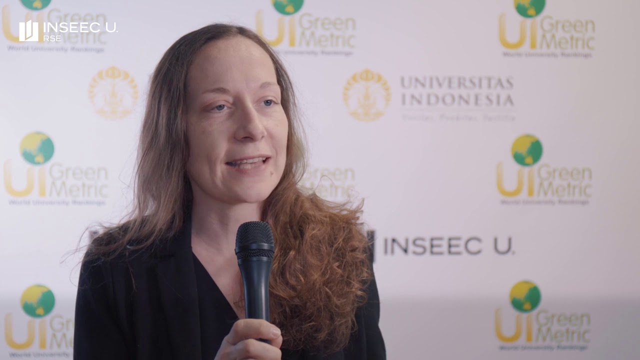 UI GREENMETRIC Béatrice Clément YouTube