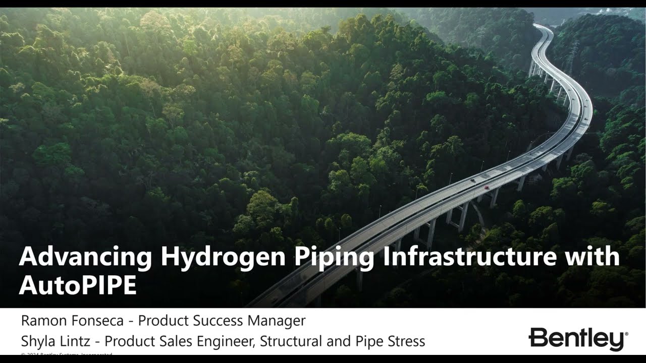 Webinar | Advancing Hydrogen Piping Infrastructure With AutoPIPE
