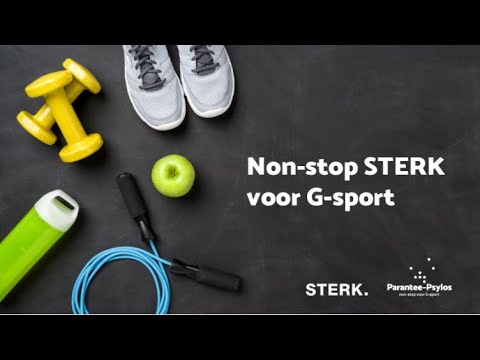 Non-stop STERK voor G-sport - workshop II: core stability (16 december 2020)