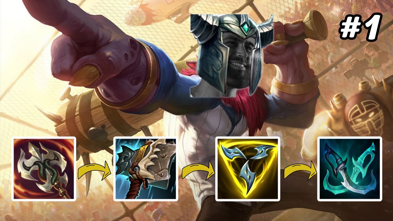 TRUNDAMERE GAME 1 - FULL SPLIT BUILD IS STUPID (Tryndamere Vs Gnar)