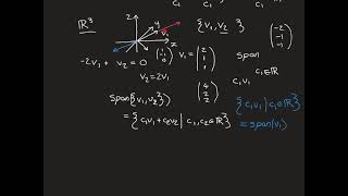 Linear Dependence and Independence