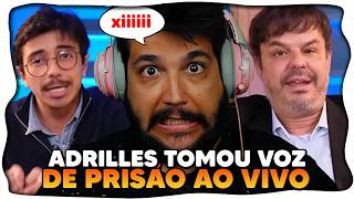 Petista ACABA COM A VIDA de Adrilles em DEBATE e da VOZ DE PRISÃO AO VIVO!