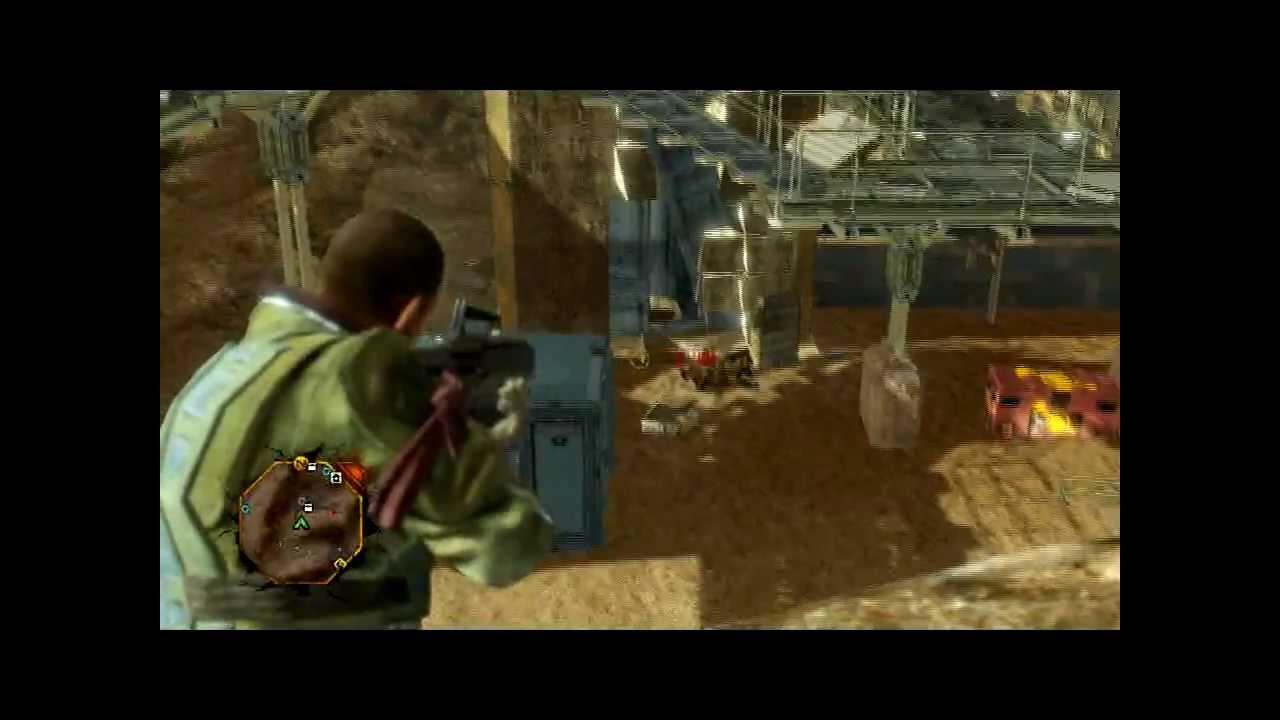 Red Faction Guerilla Gameplay and Test [HD]
