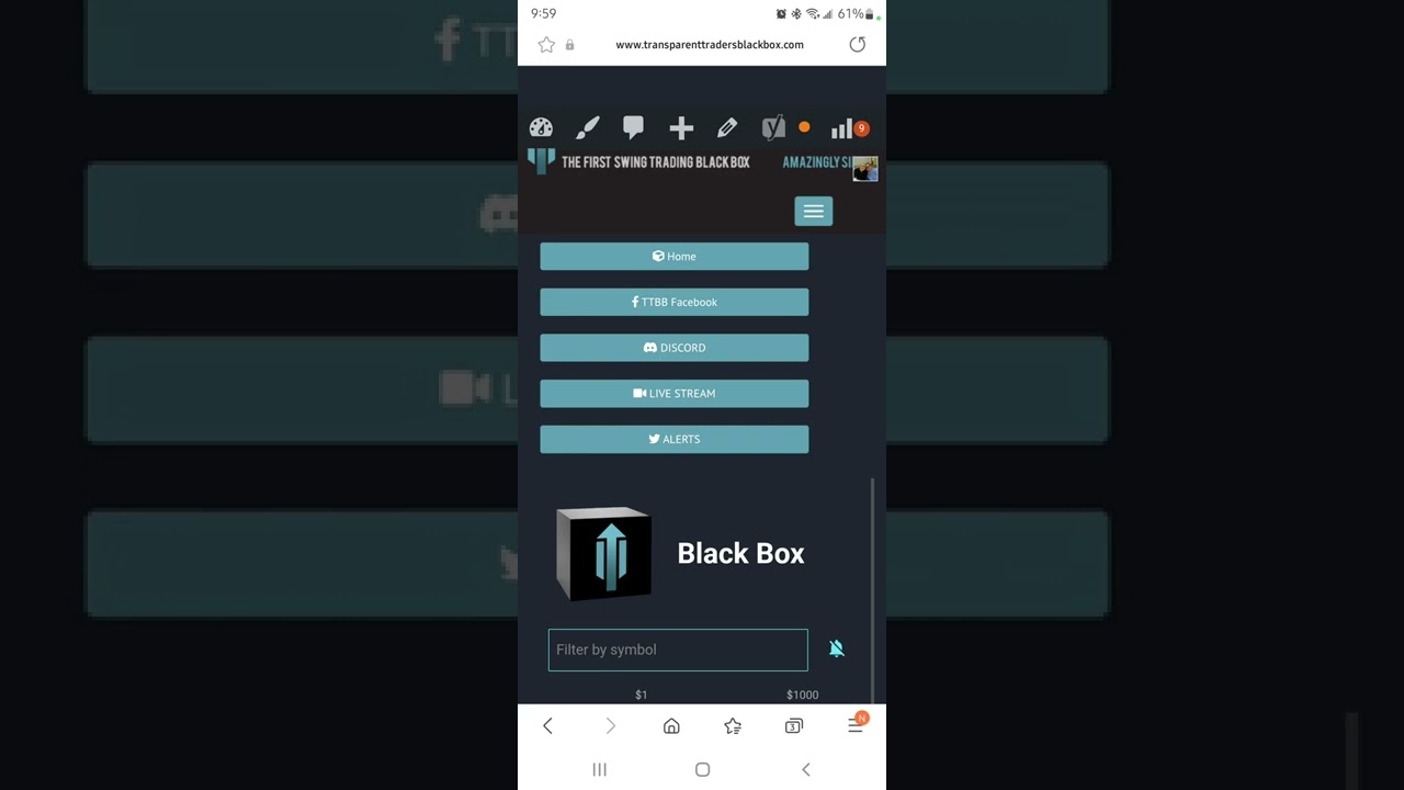 TT Blackbox Platform Login from Mobile Device Instructions 