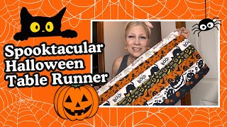 Lets Create a Spooktacular Halloween Table Runner @thewellnesshomesteader